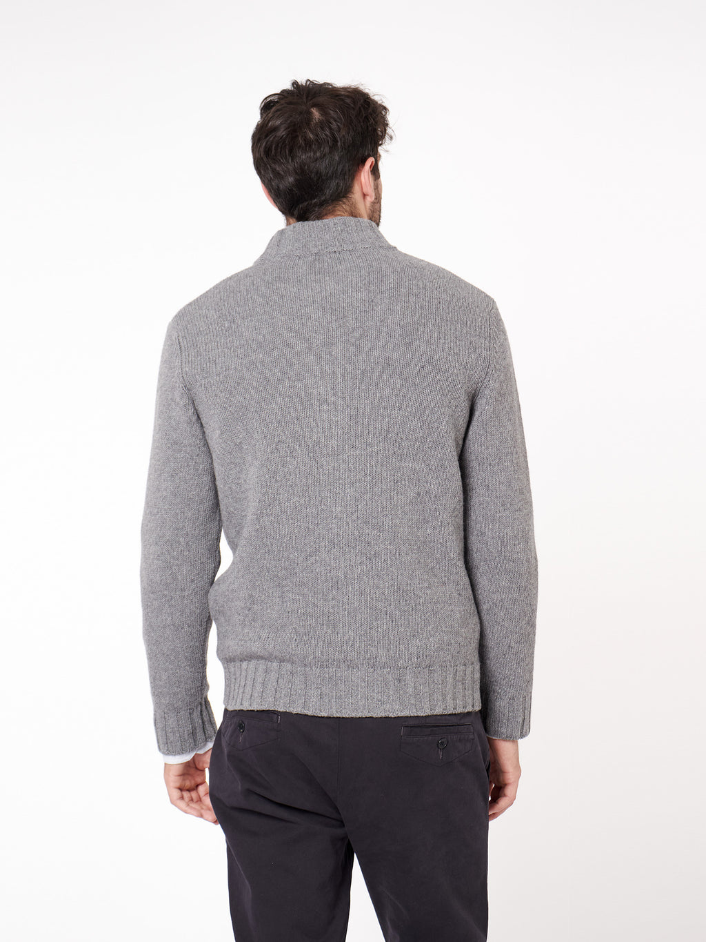 Cardigan con cremallera