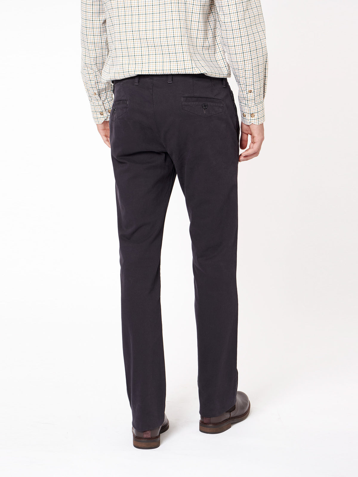 Pantalón chino microdibujo regular fit