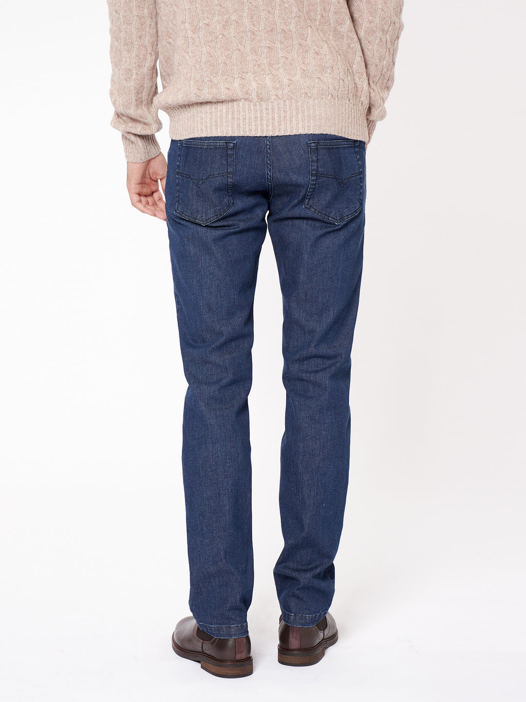 Slim fit stone wash jeans