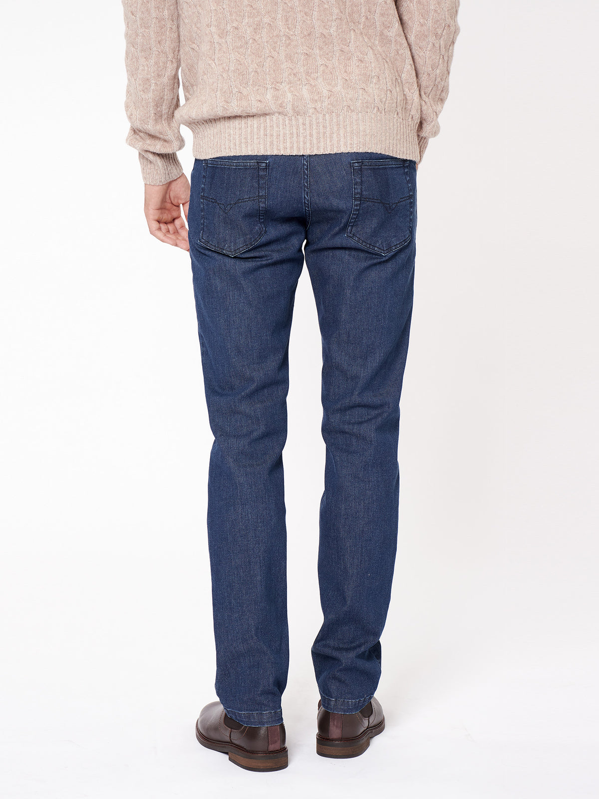 Pantalón vaquero stone wash slim fit
