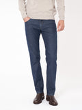 Slim fit jeans with stone washed