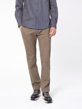 Slim fit chino trousers with micro-design slim fit