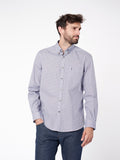 Regular fit shirt with micro spheres