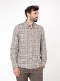 Camisa cuadros estilo franela regular fit