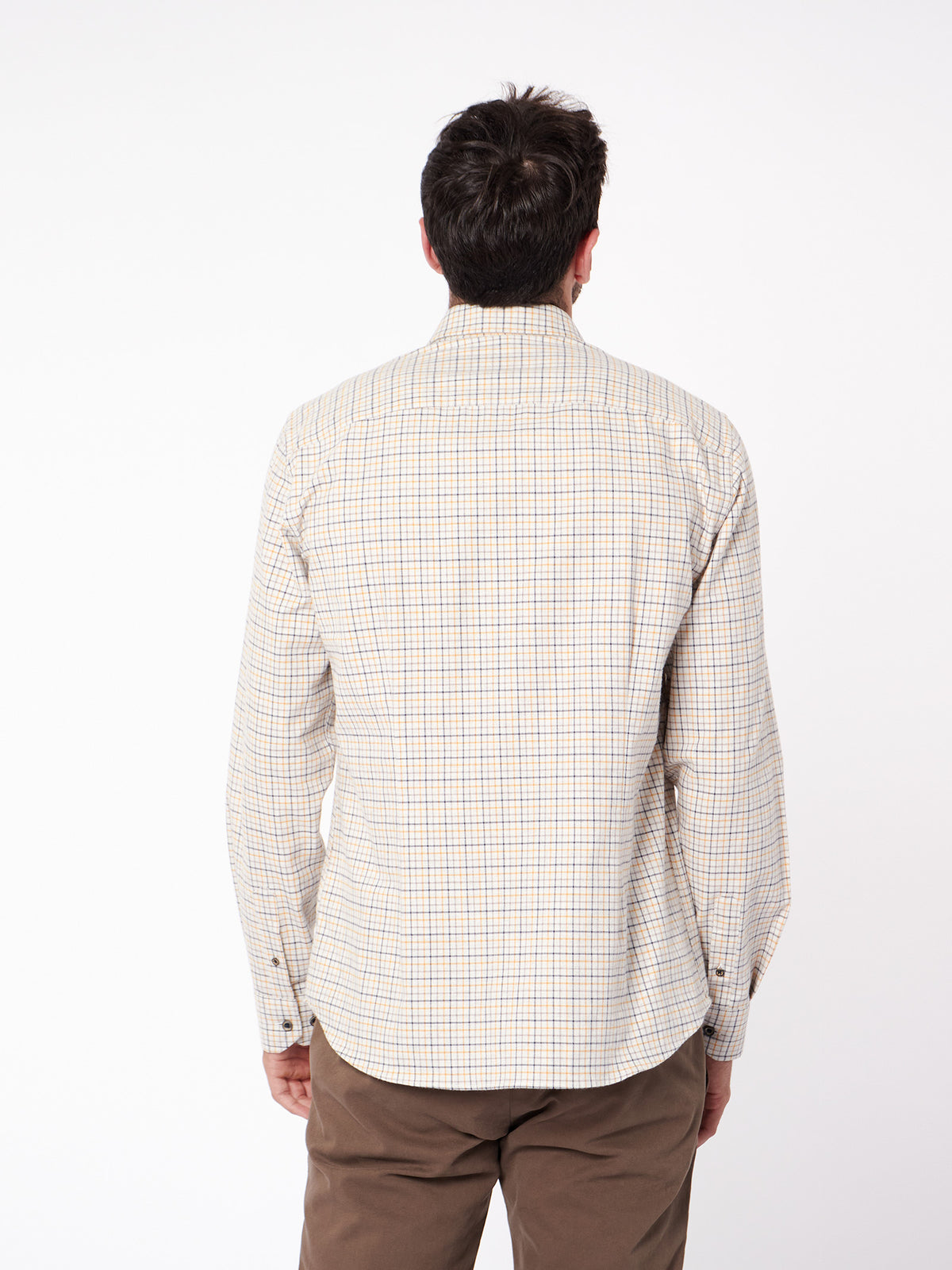 Camisa regular fit de cuadros