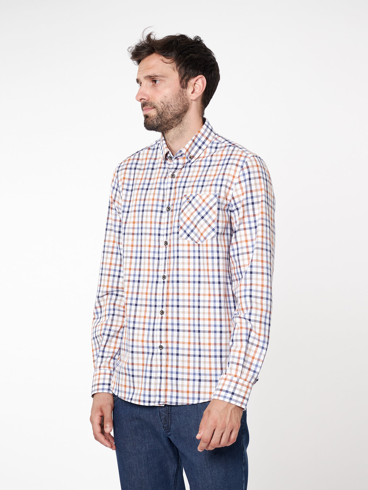 Camisa de cuadros regular fit