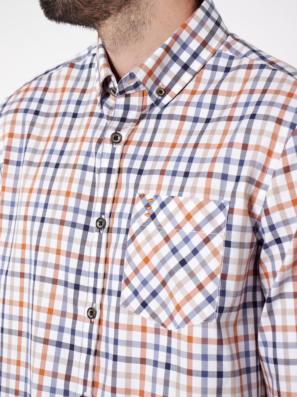Camisa de cuadros regular fit