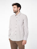 Camisa estampada con contrastes regular fit