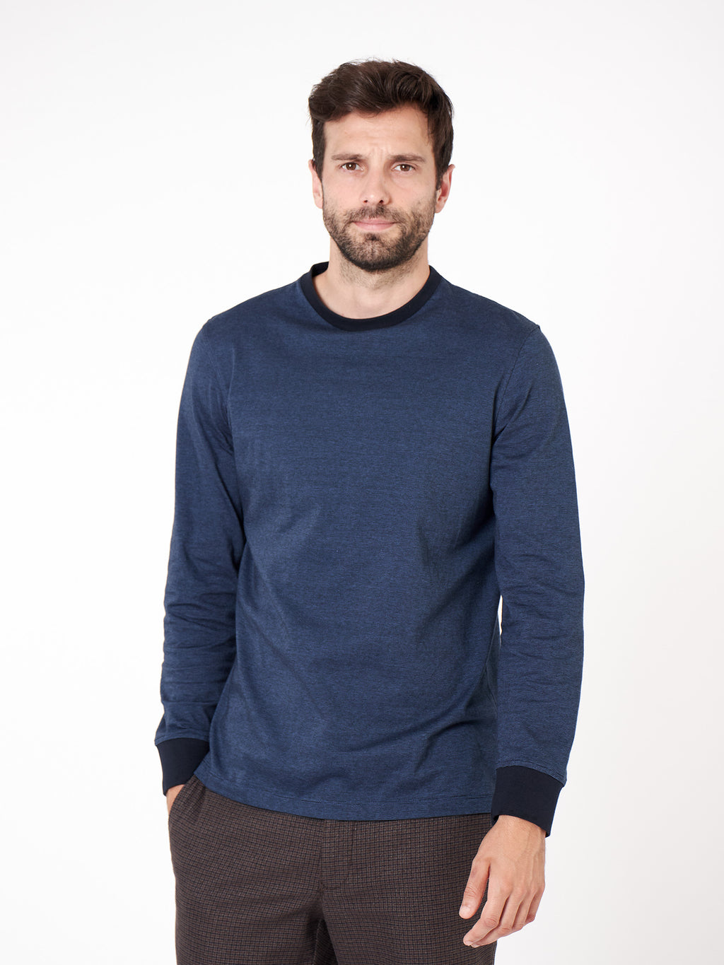 Micro-striped t-shirt