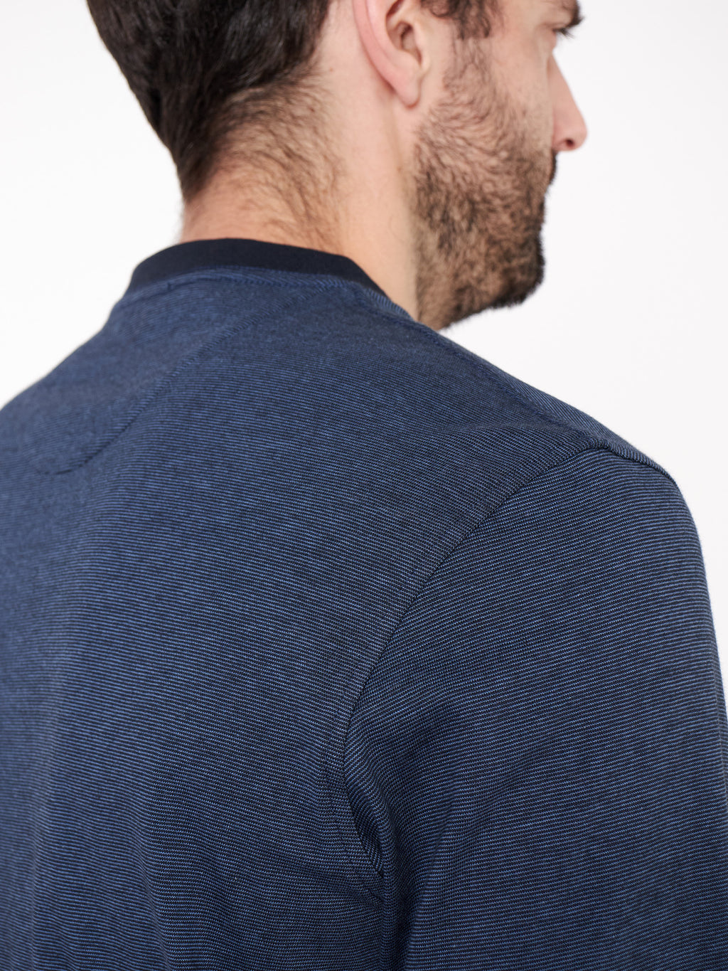 Micro-striped t-shirt