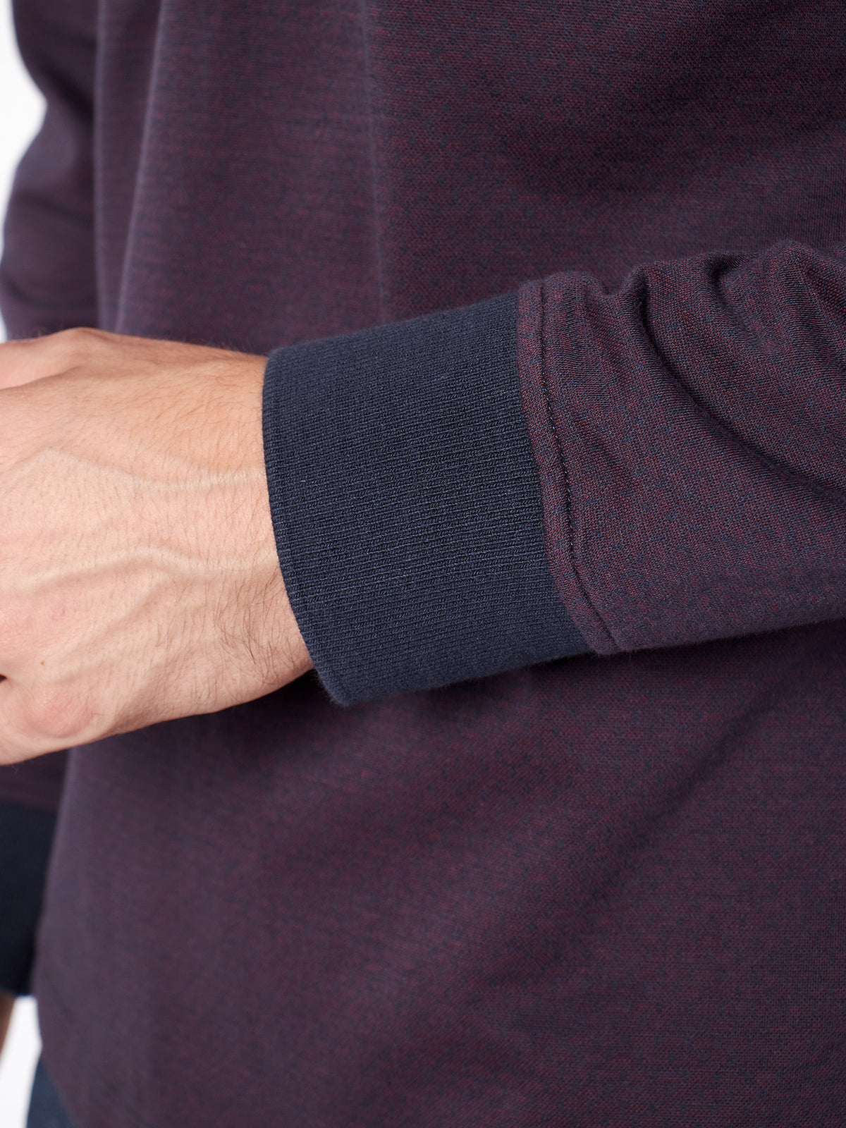 Jacquard polo shirt with details
