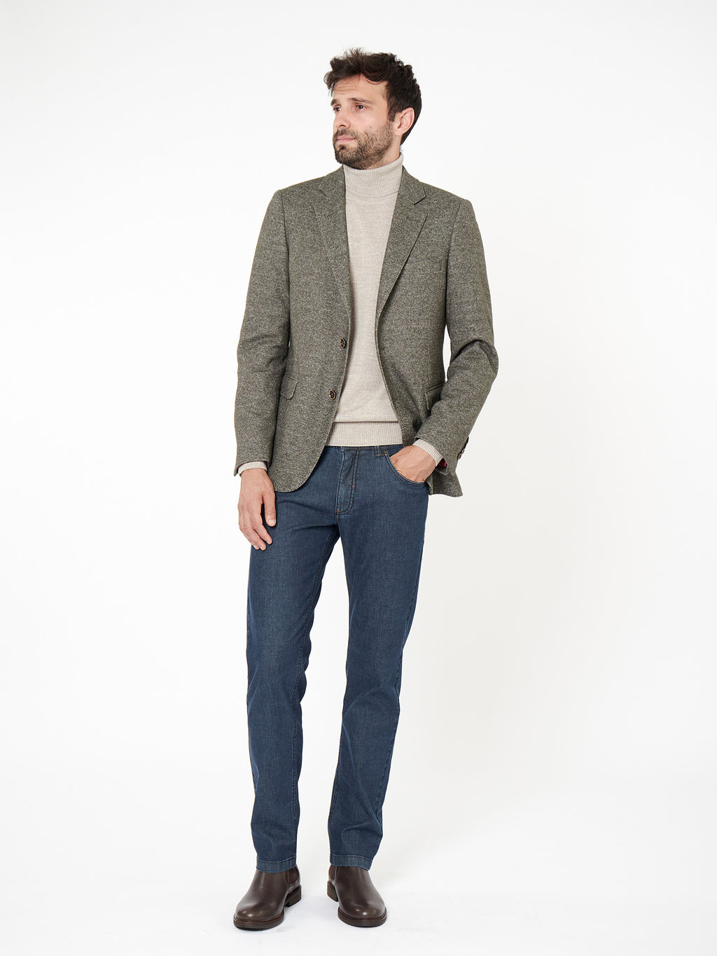 Americana de punto regular fit
