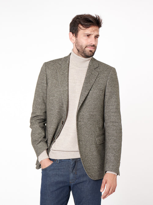 Americana de punto regular fit