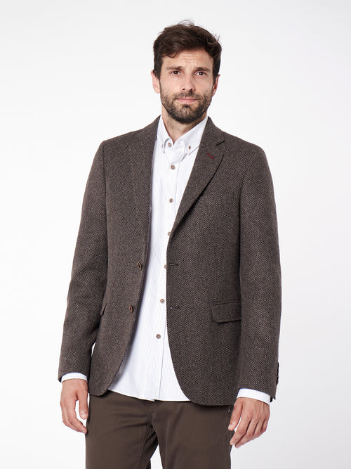 Americana estructurada regular fit