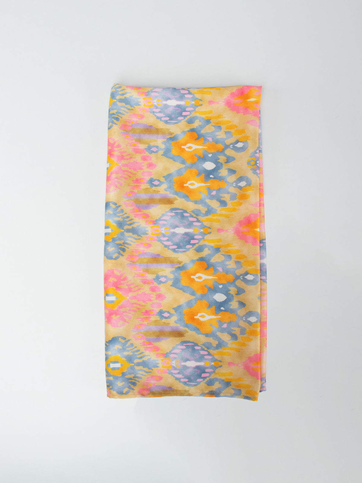 Vibrant printed scarf
