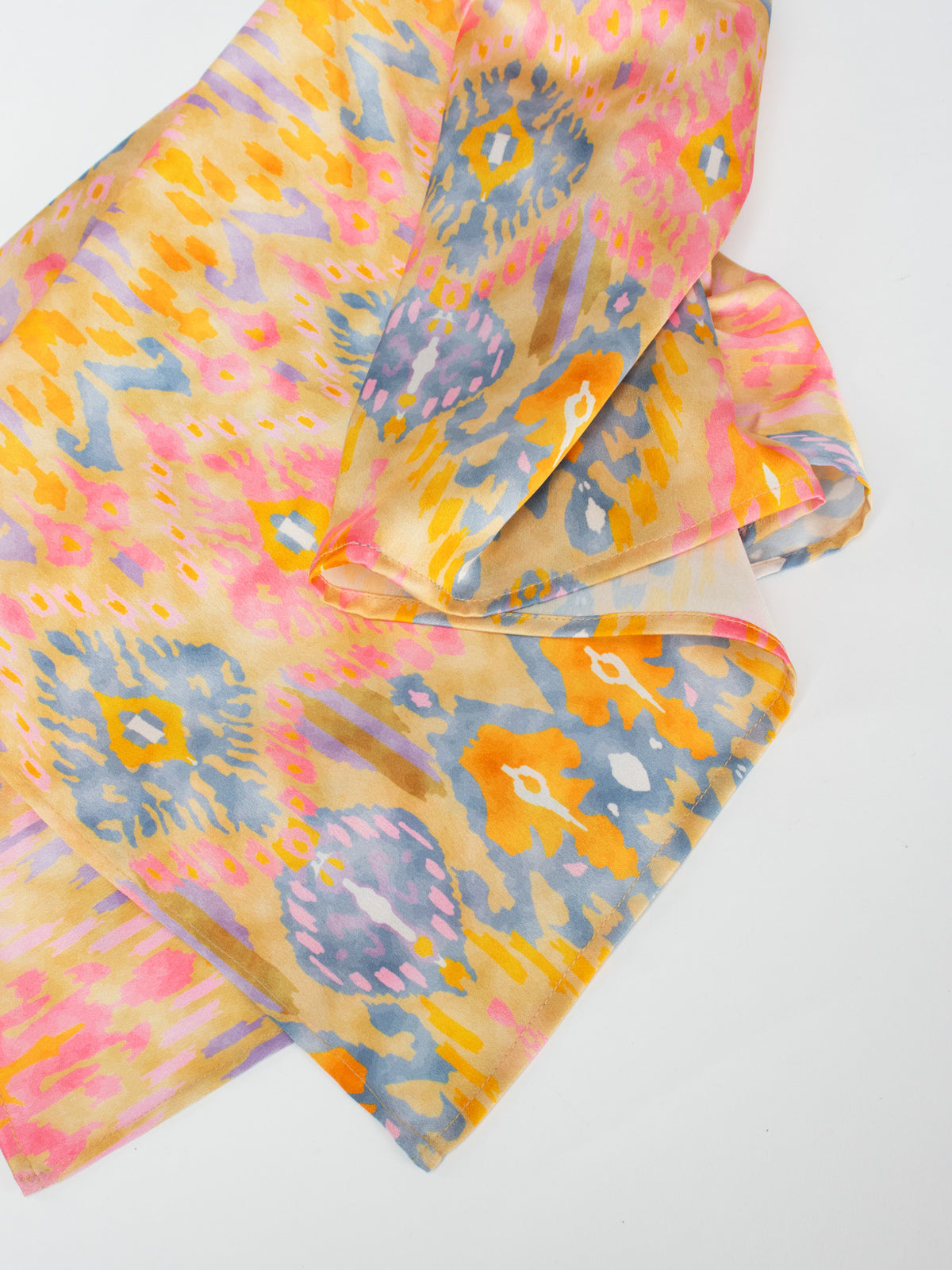 Vibrant printed scarf