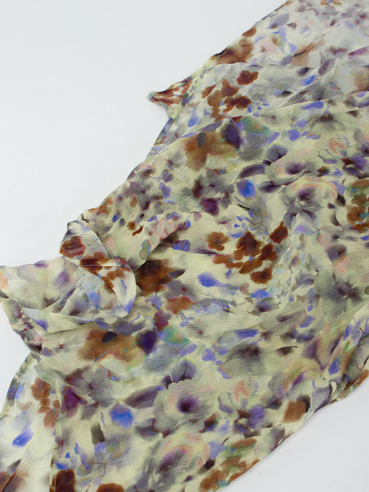 Floral bambula scarf