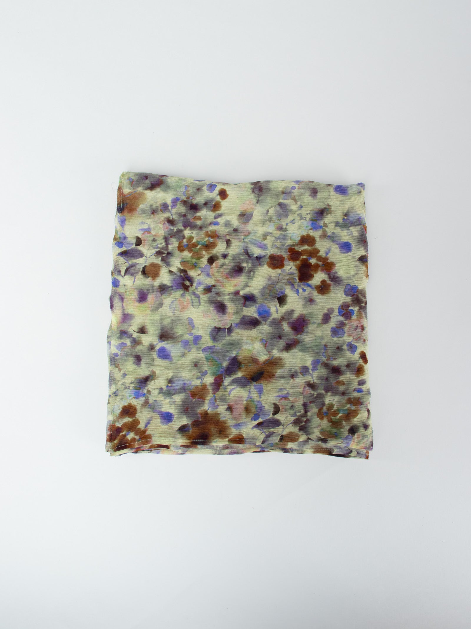 Floral bambula scarf