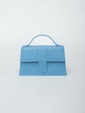 Bolso de mano de piel