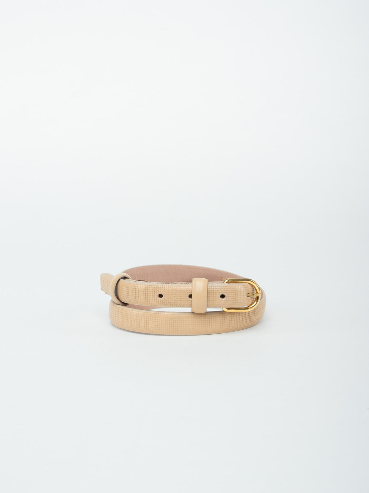 Embossed Leather Belt