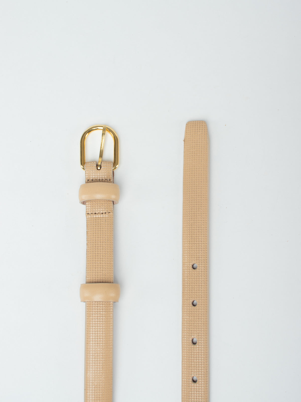 Embossed Leather Belt