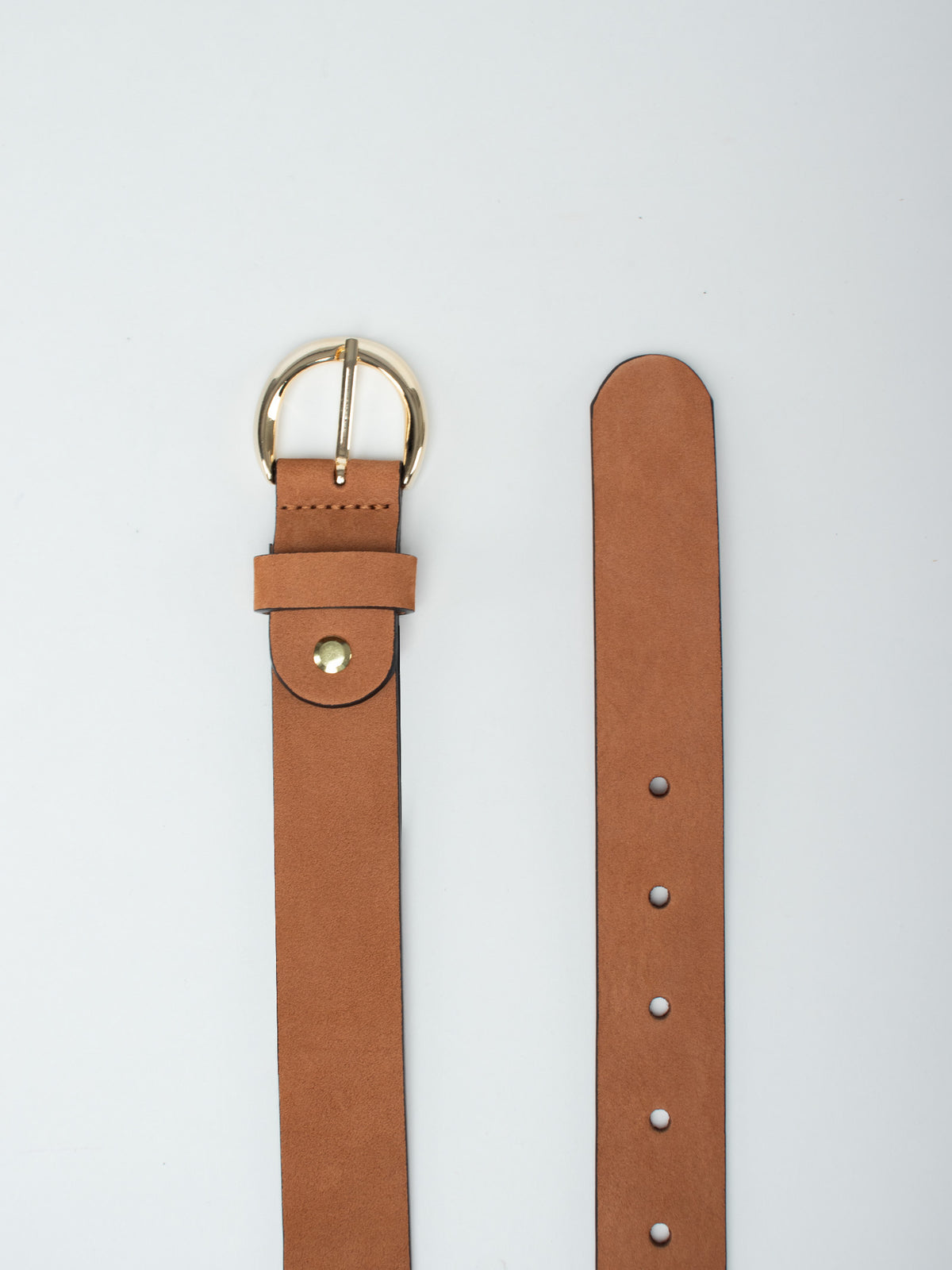 Leather belt