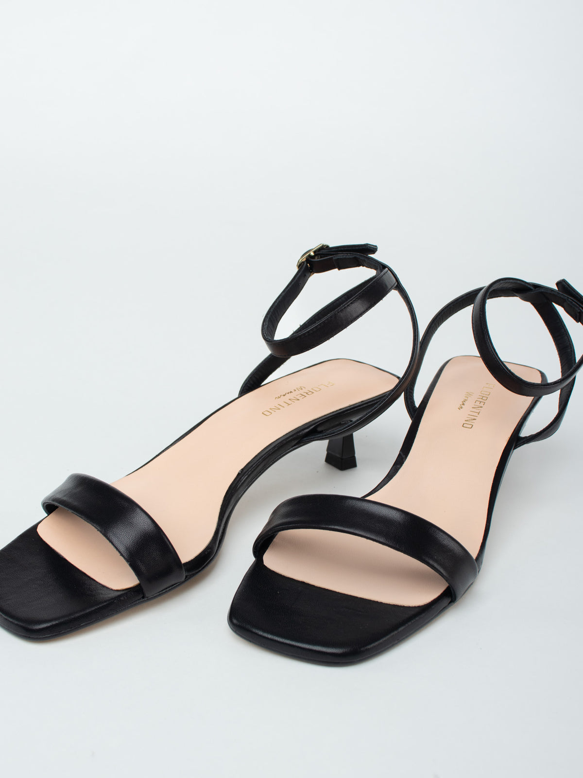 Leather strappy sandals