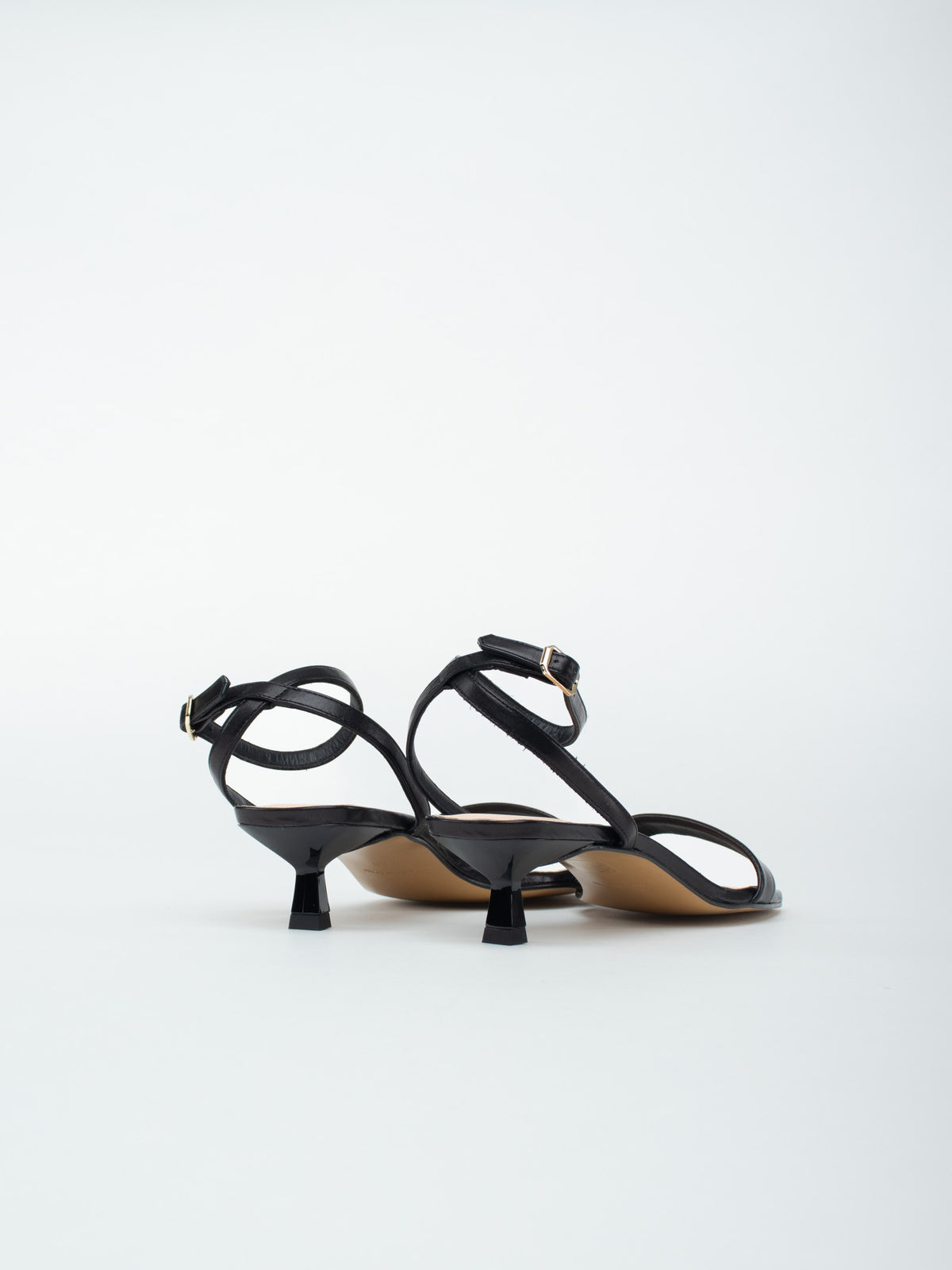 Leather strappy sandals