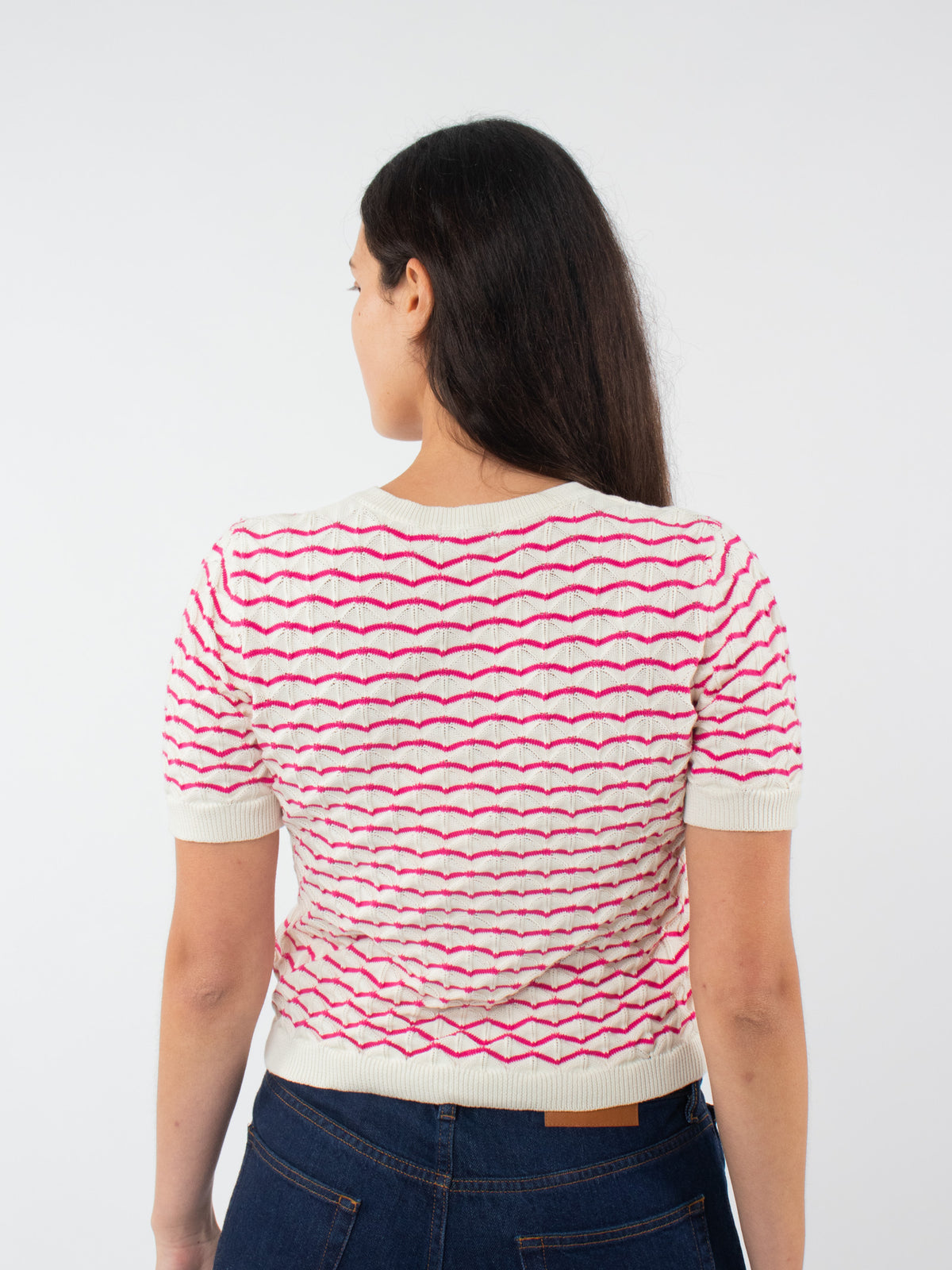 Short-sleeved jumper