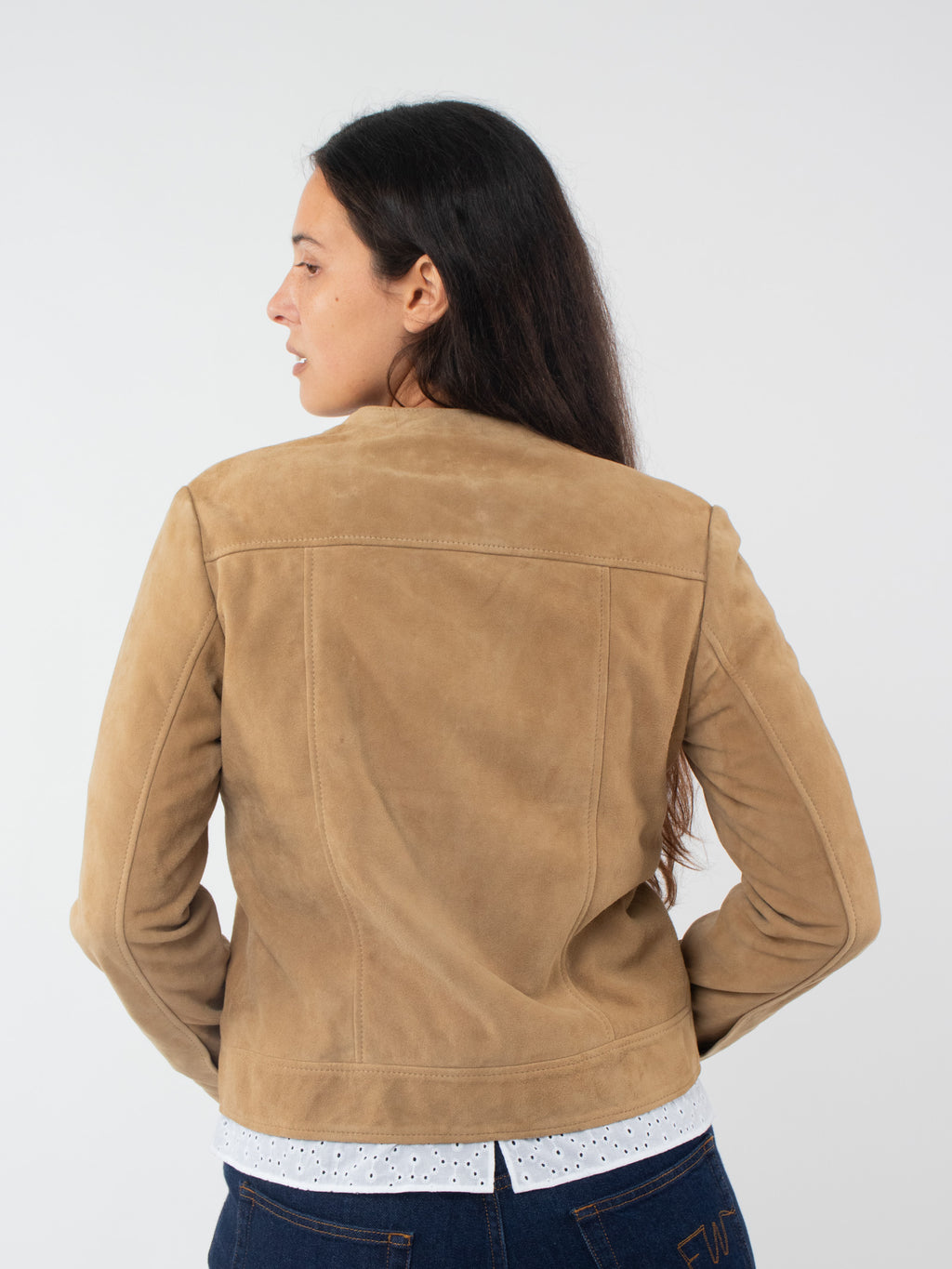 Cazadora ante detalle bolsillos