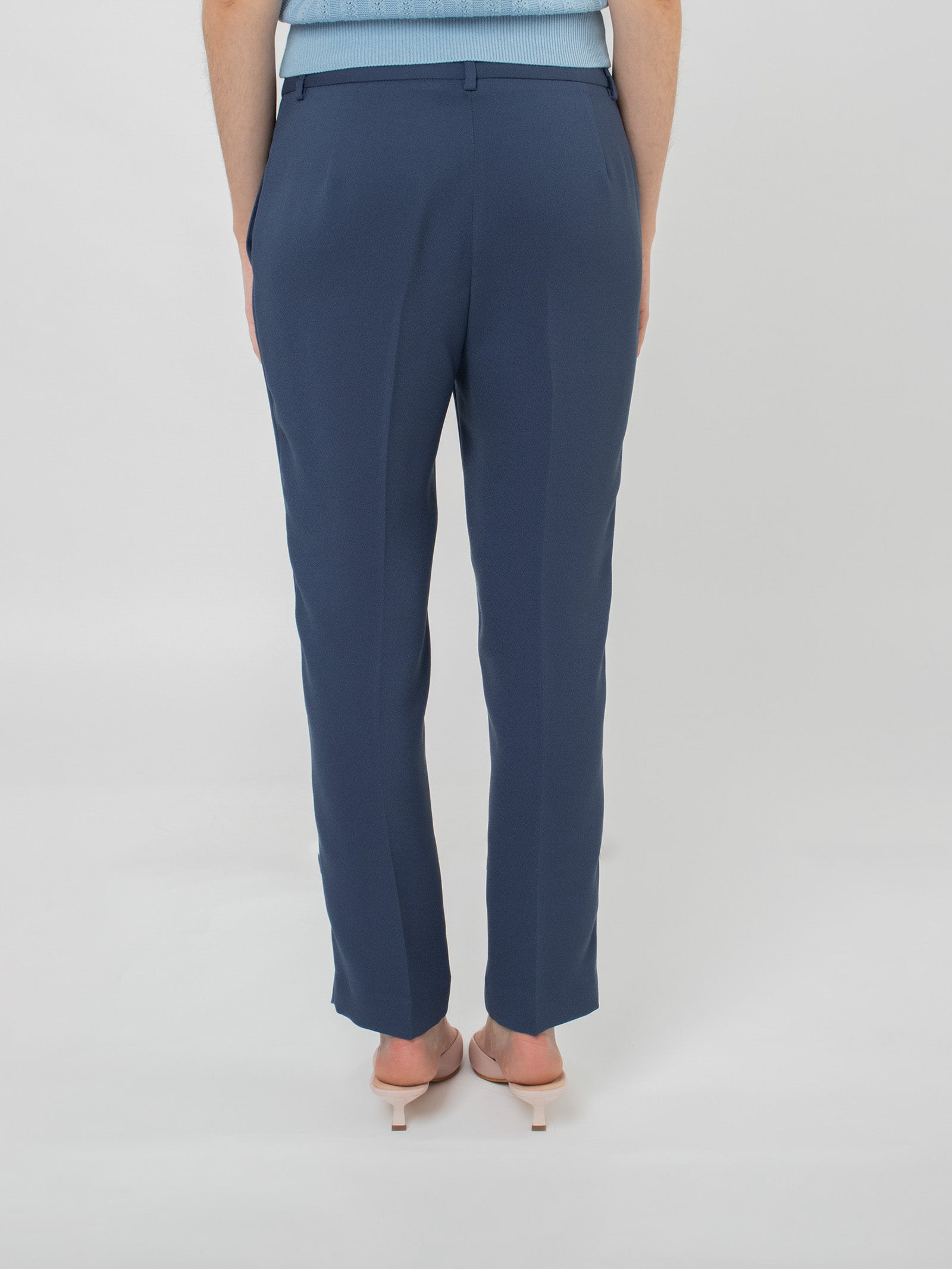 Pantalón tobillero crepé