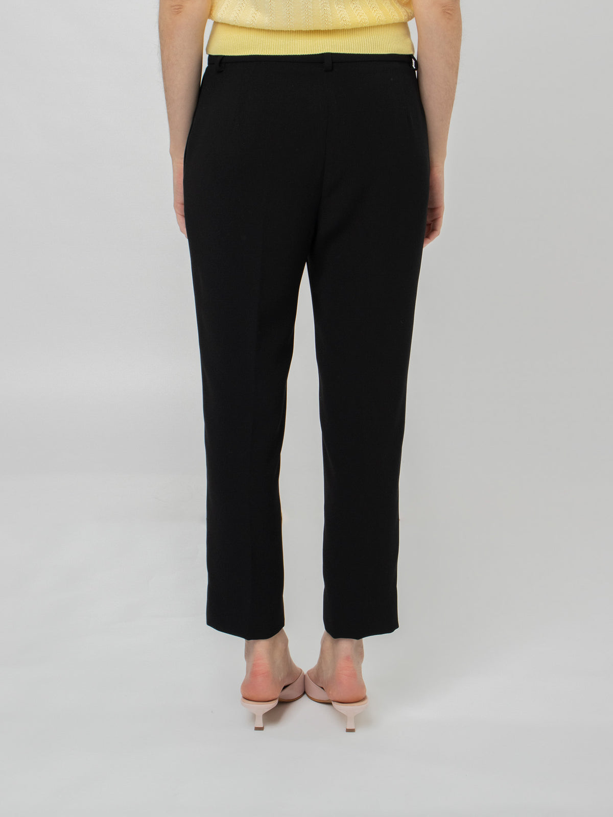 Pantalón tobillero crepé