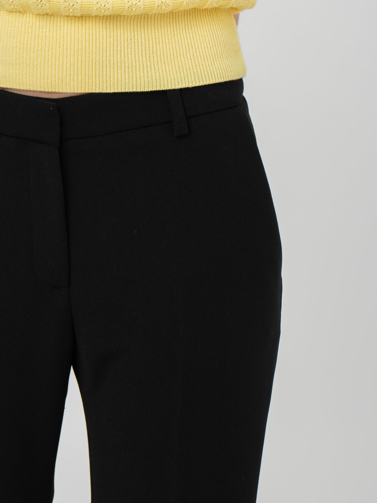 Pantalón tobillero crepé