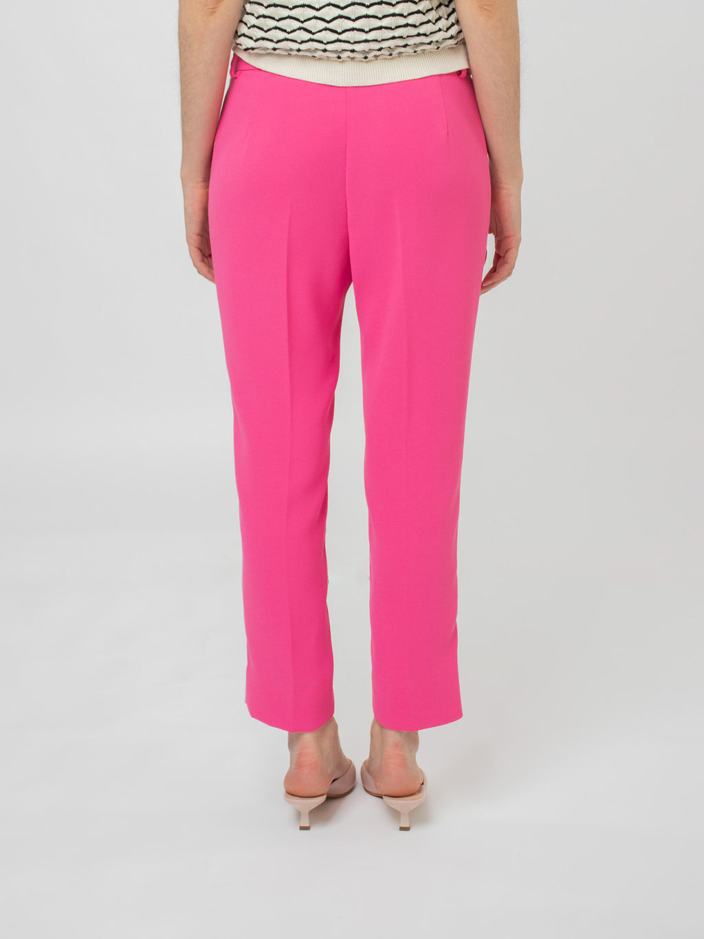Pantalón tobillero crepé