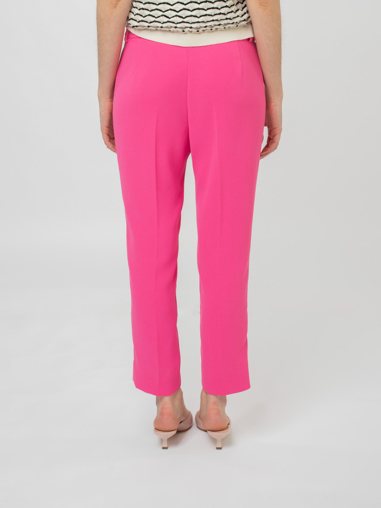 Pantalón tobillero crepé