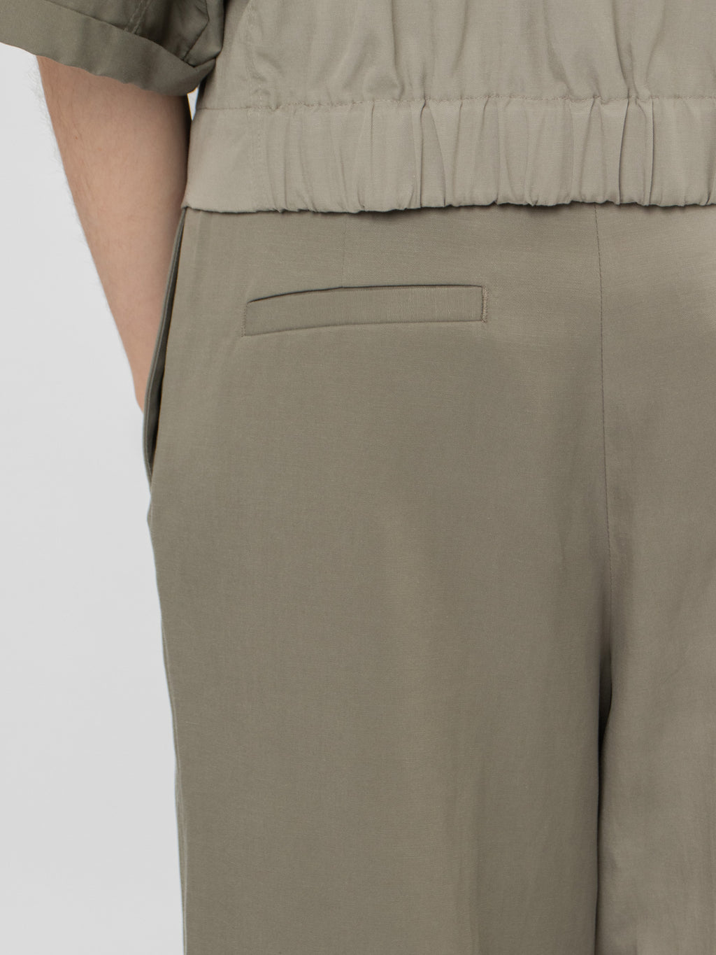 Cotton culotte trousers