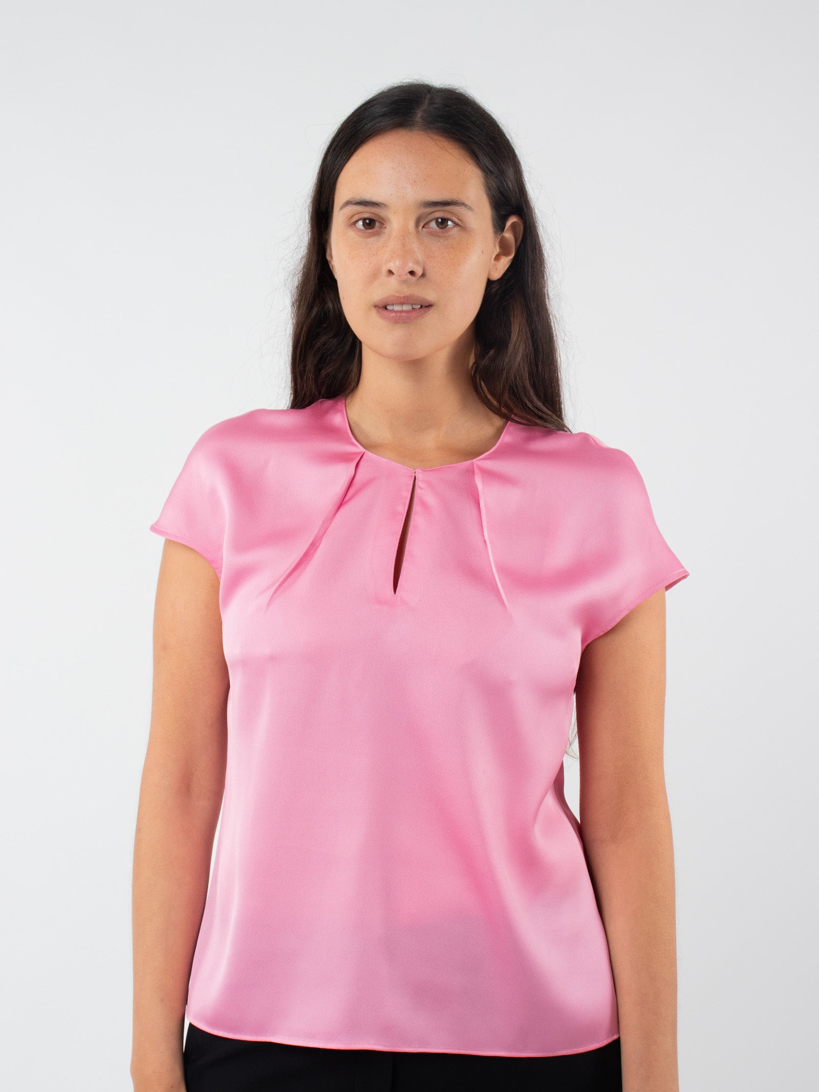 Front teardrop blouse