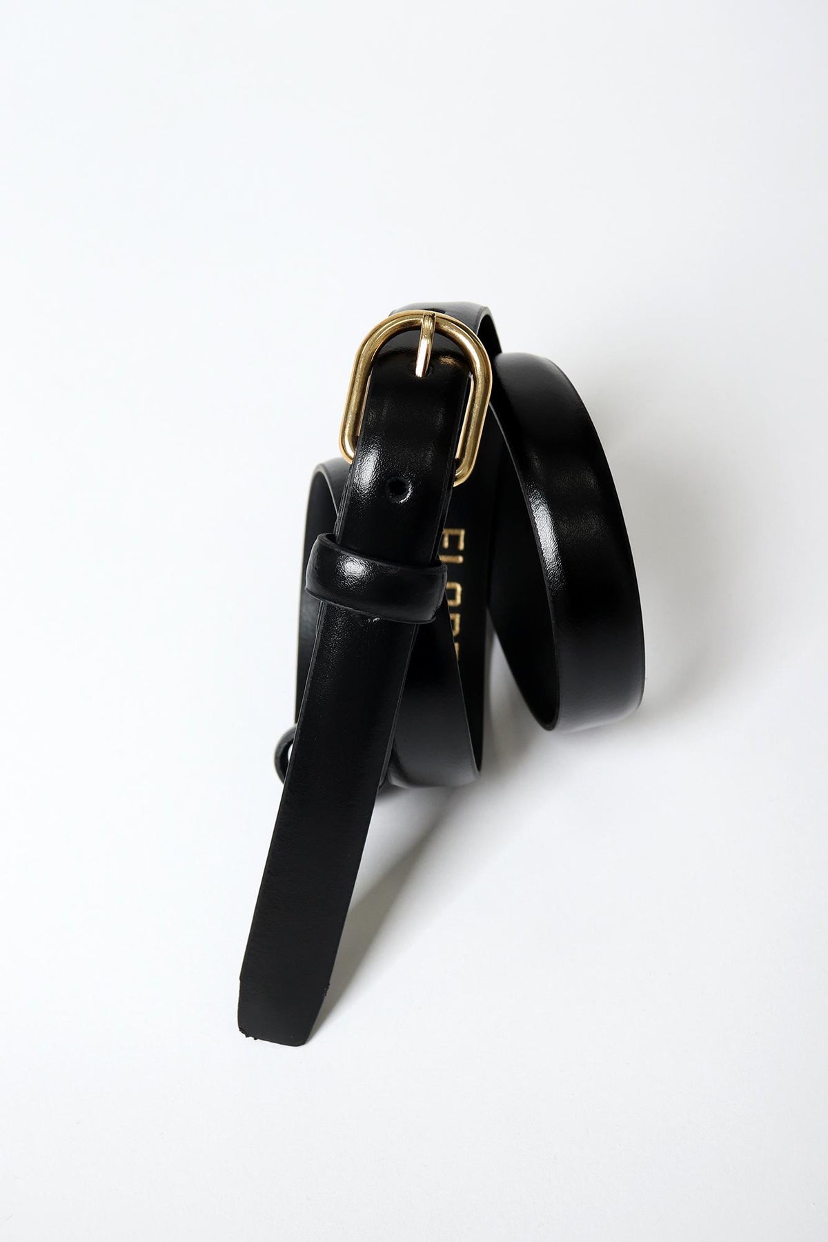 Leather belt