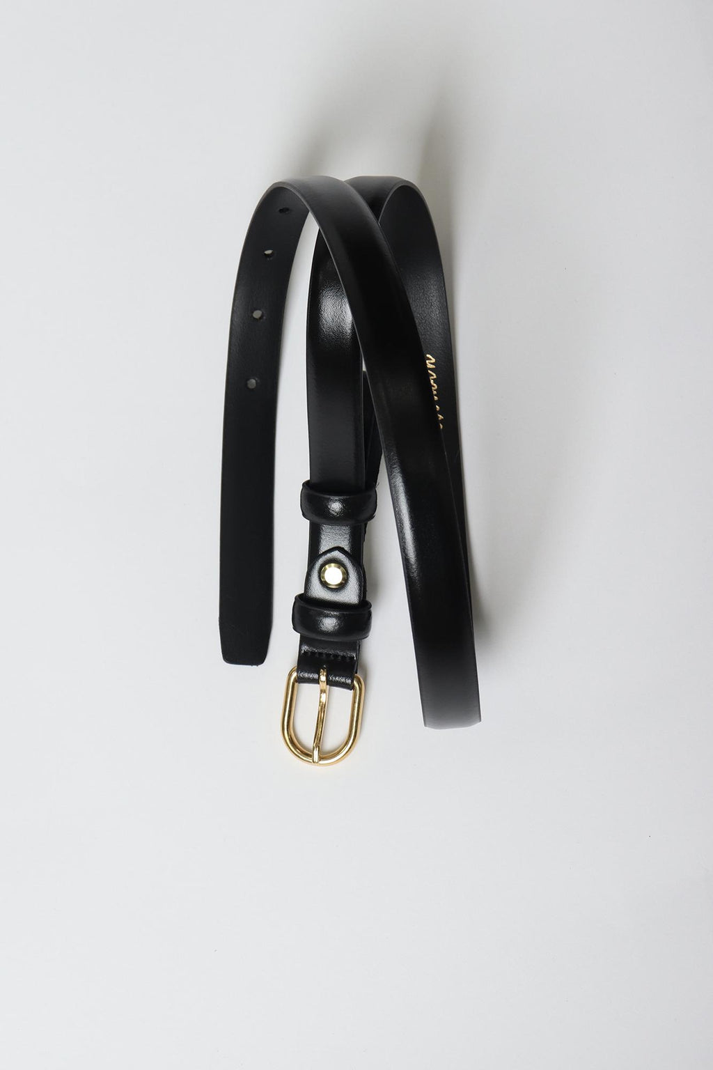 Leather belt
