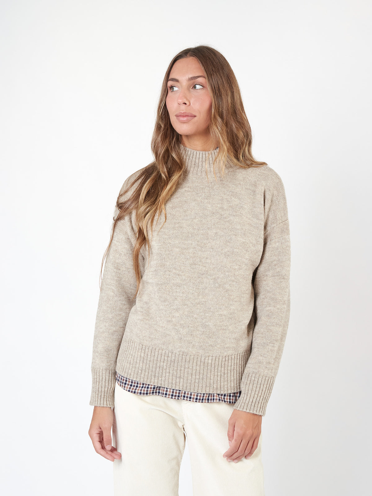 Jersey de cuello alto