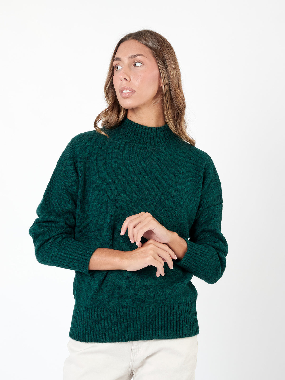 Jersey de cuello alto