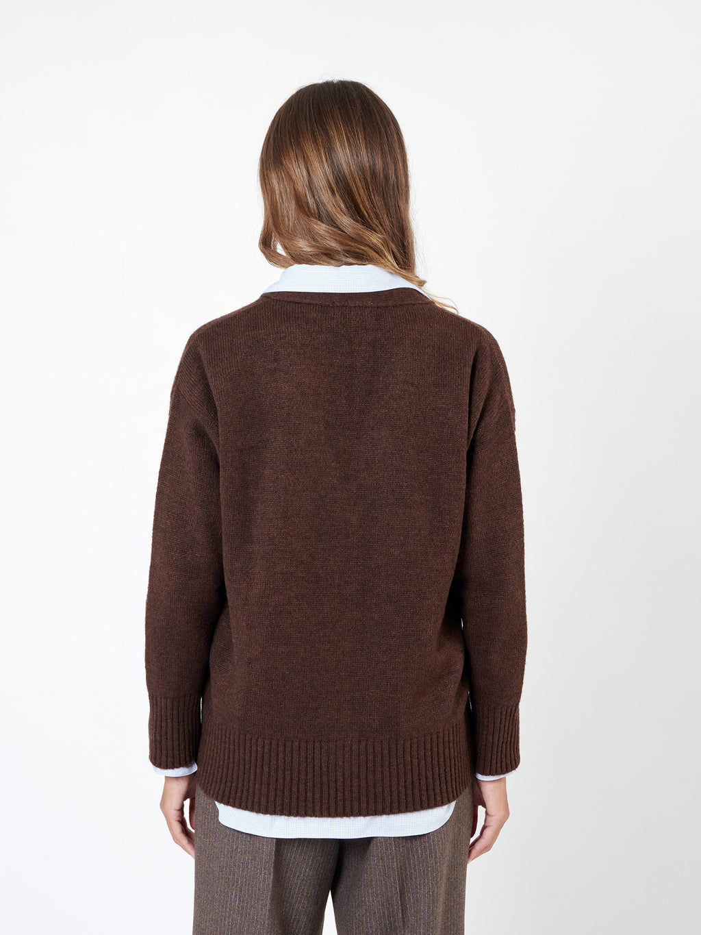Chaqueta punto liso