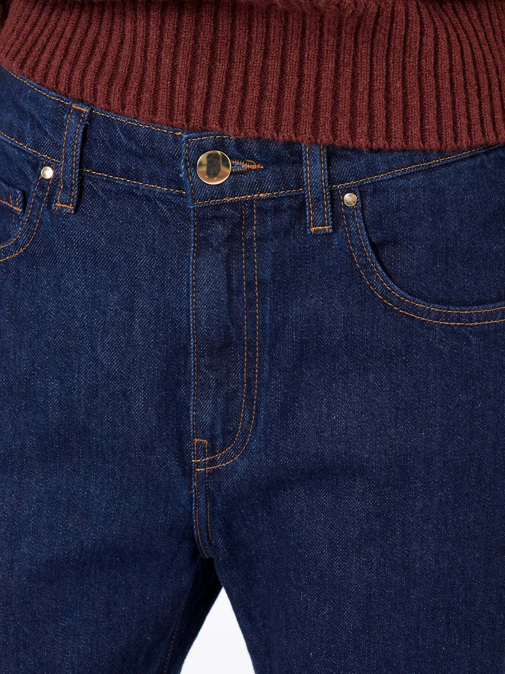 Jeans recto tiro medio
