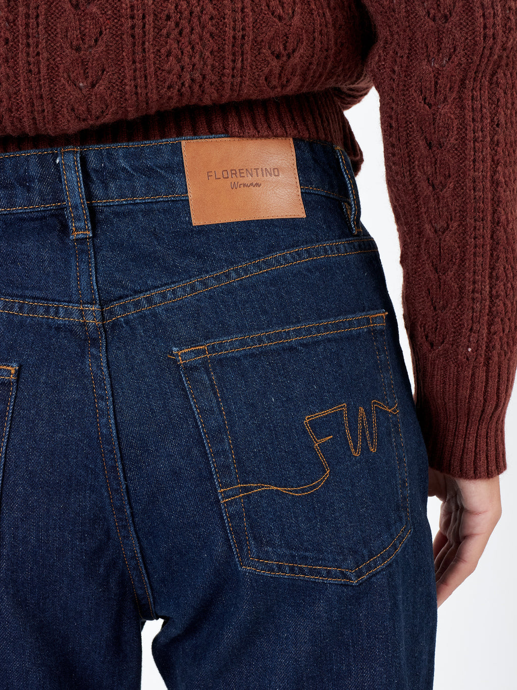 Jeans recto tiro medio