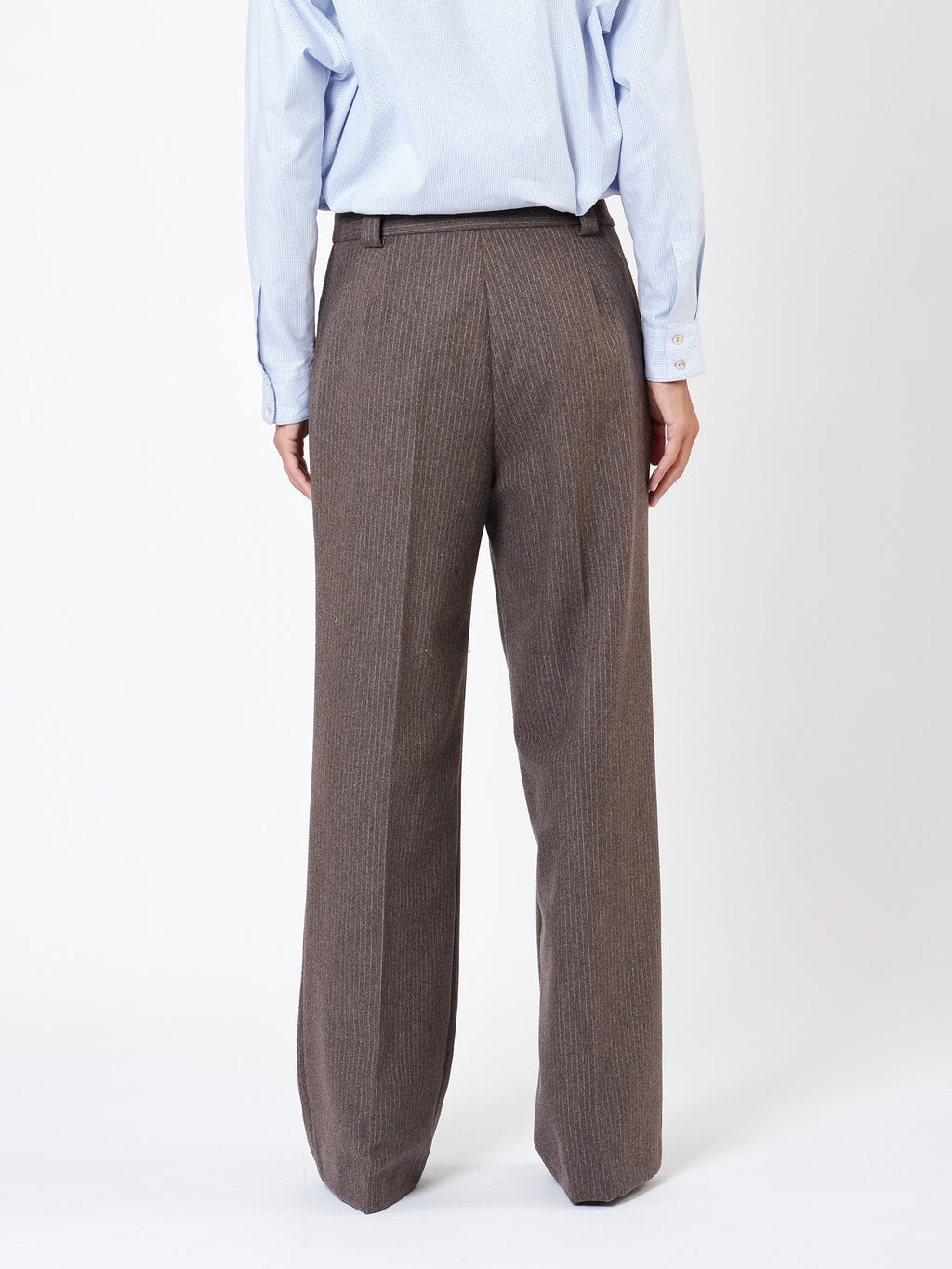 Pantalón rayas doble pliegue
