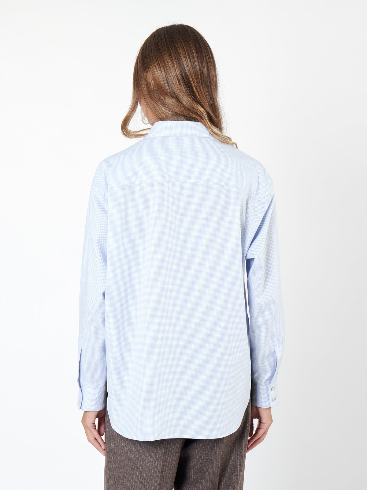 Camisa holgada microdibujo