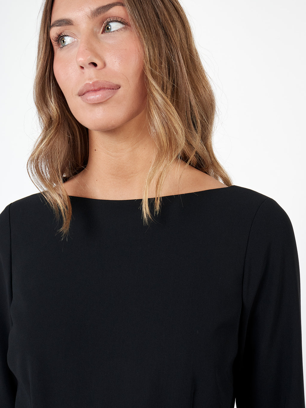 Vestido crepé