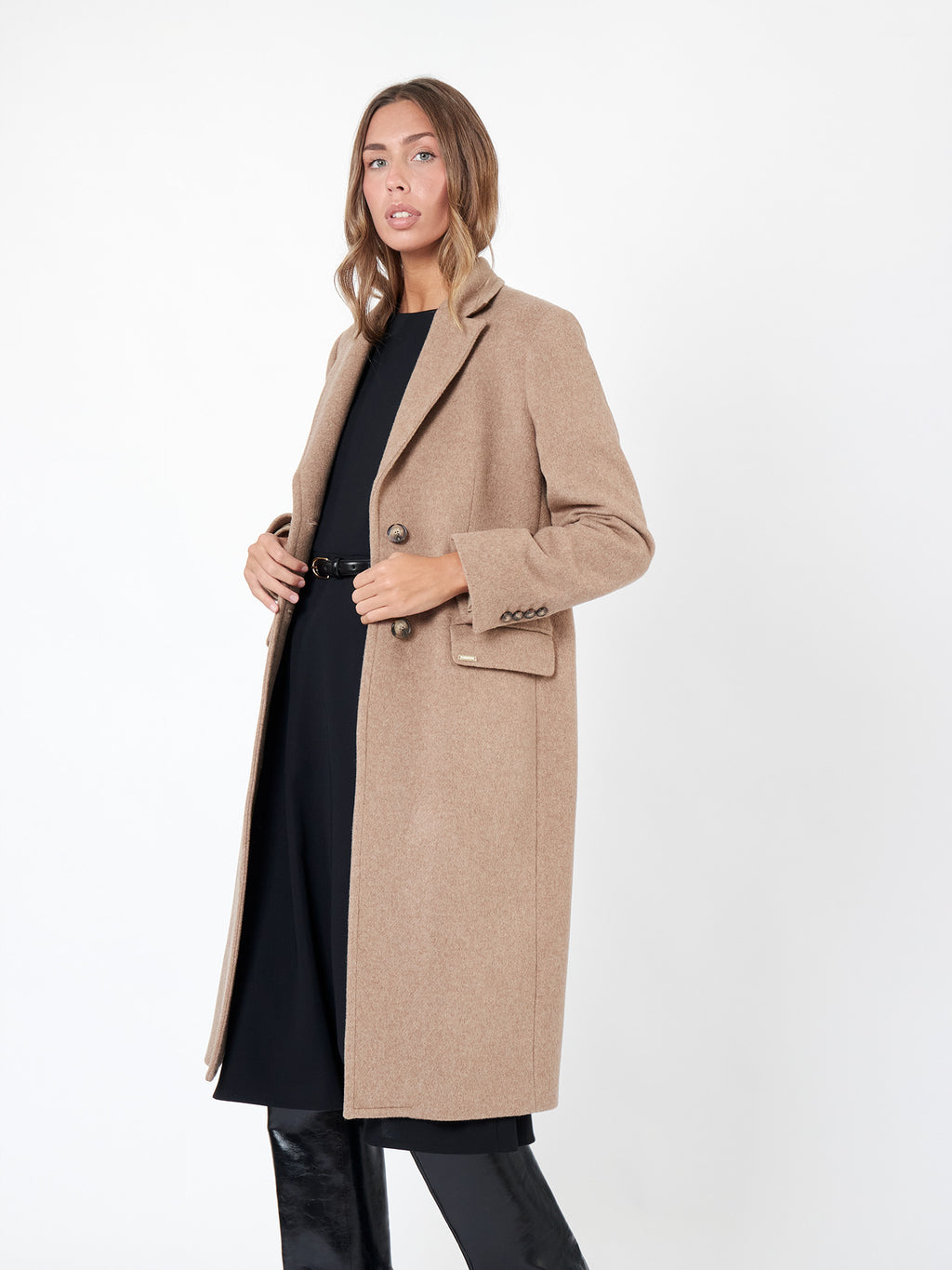Vestido crepé
