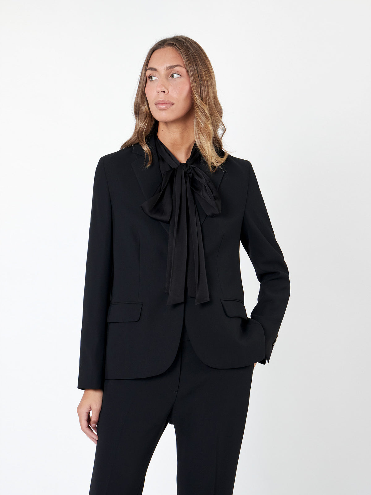Crepe blazer