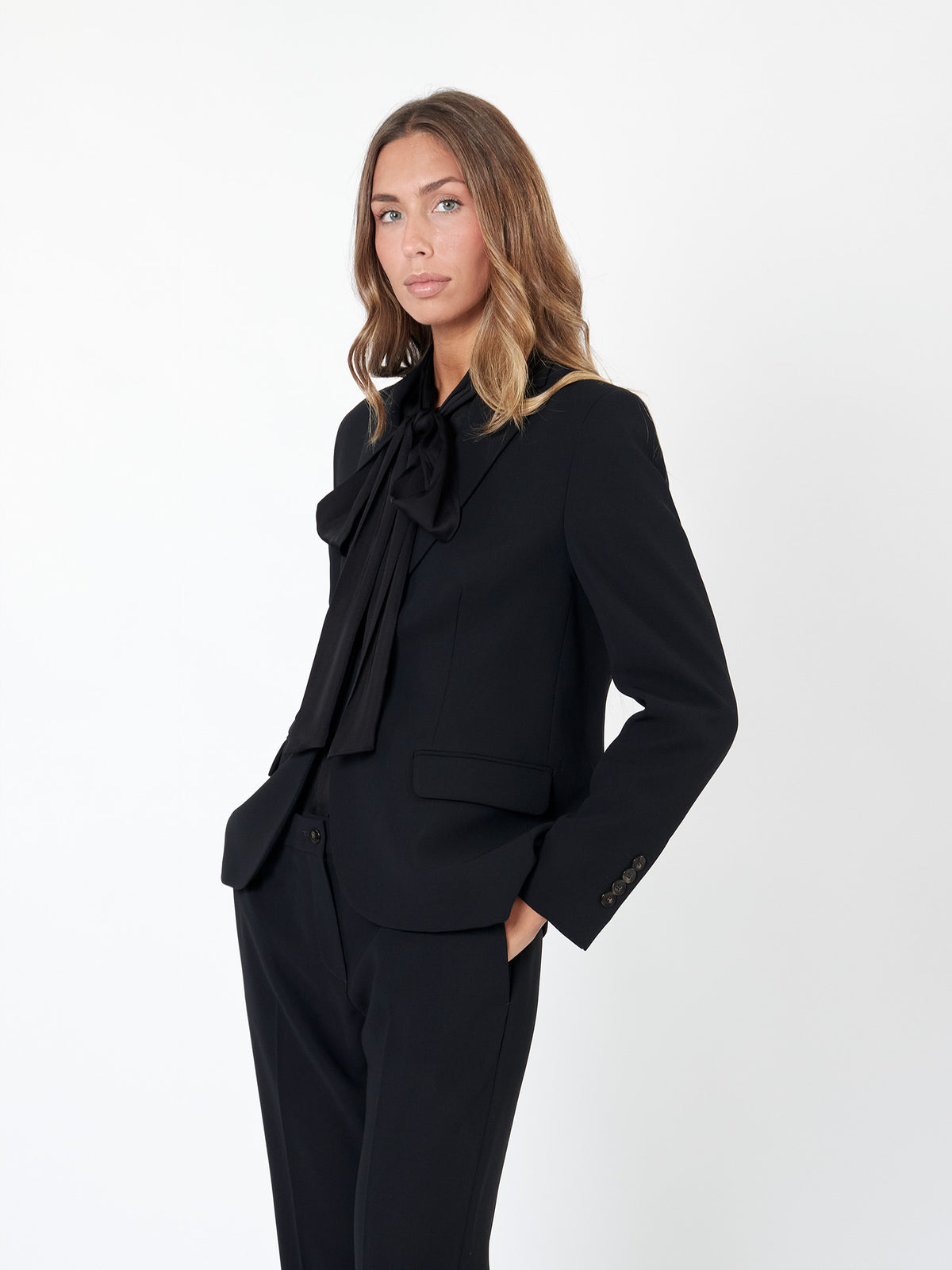 Crepe blazer